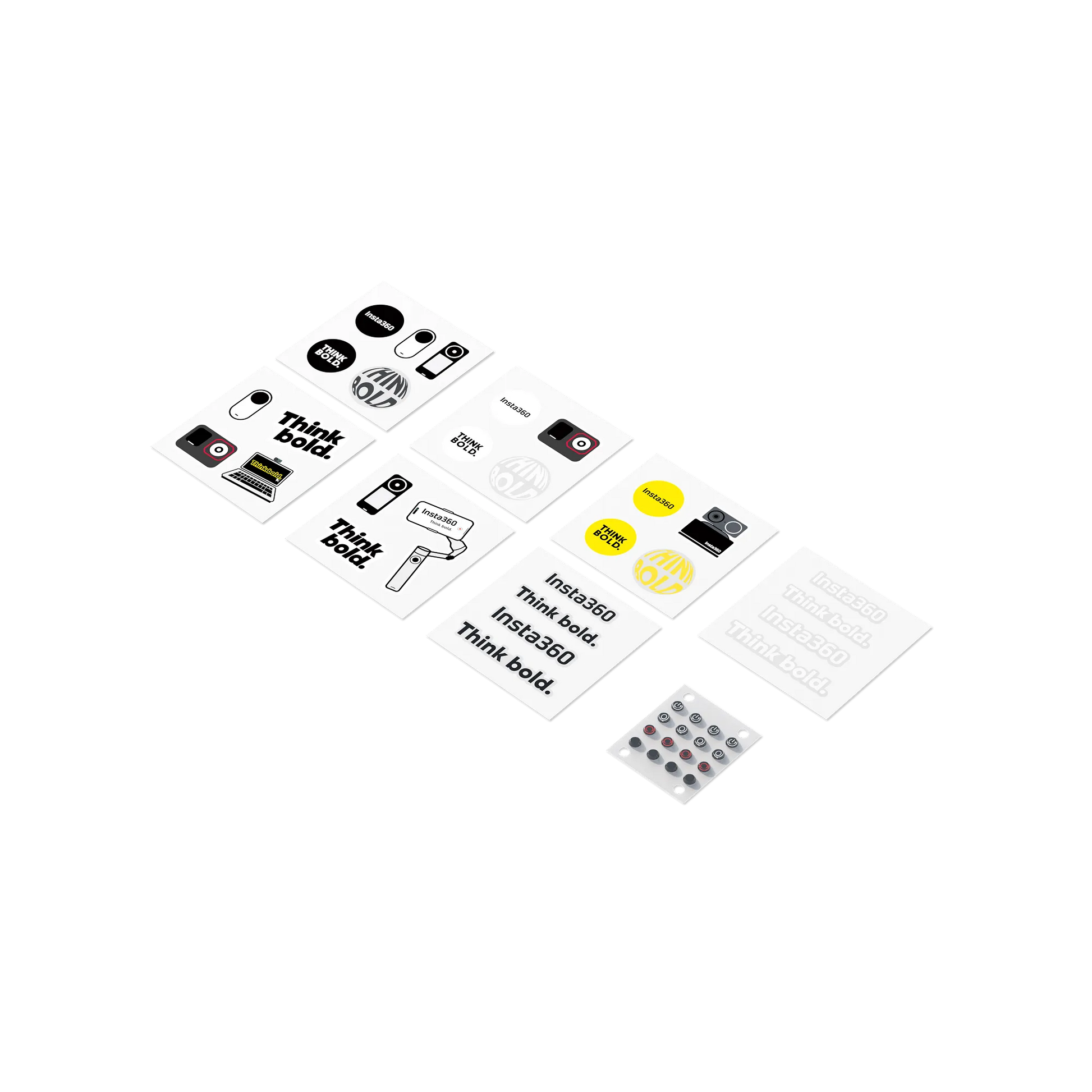 Insta360 Button Sticker Set