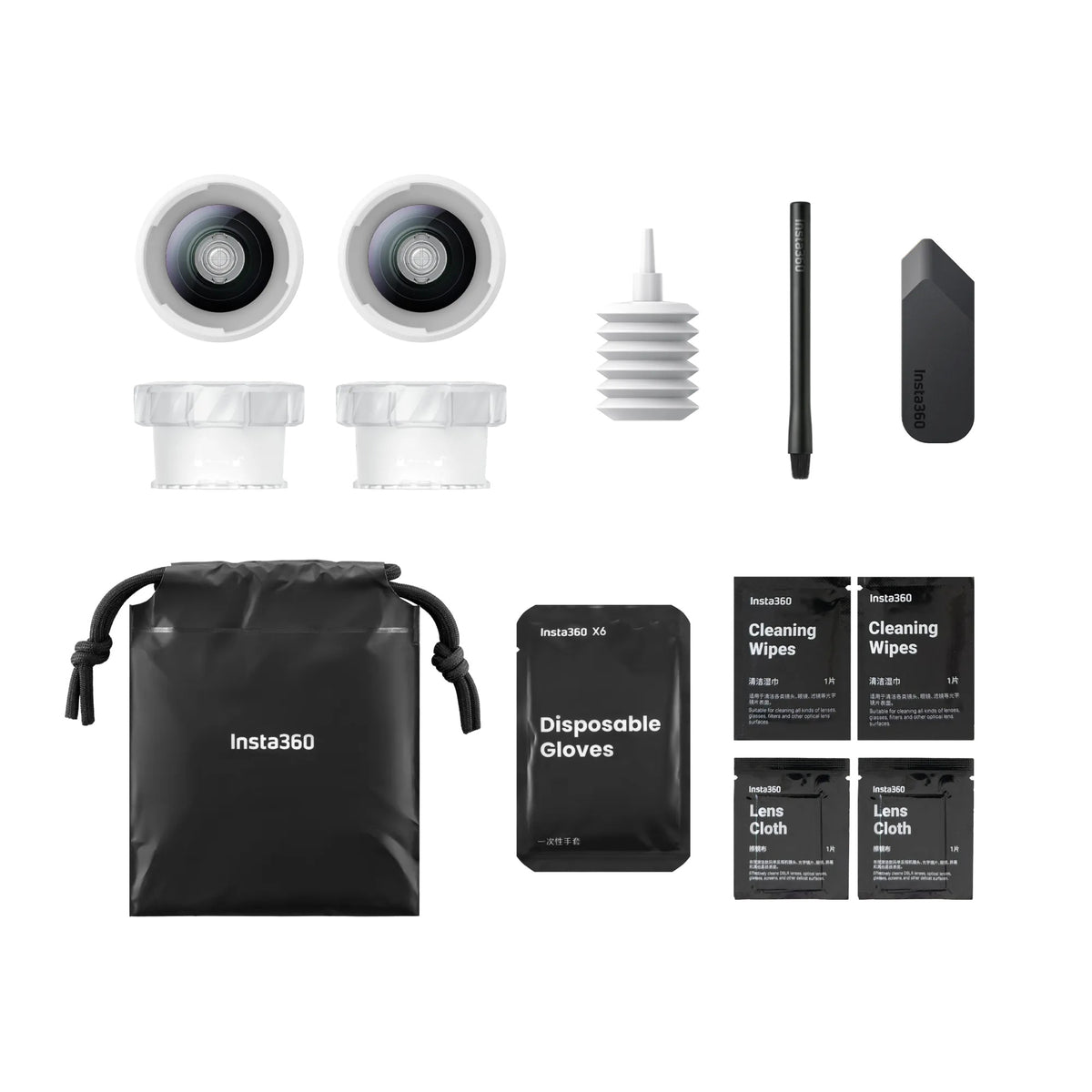 Insta360 X6 Replacement Lens Kit (Double Lens)