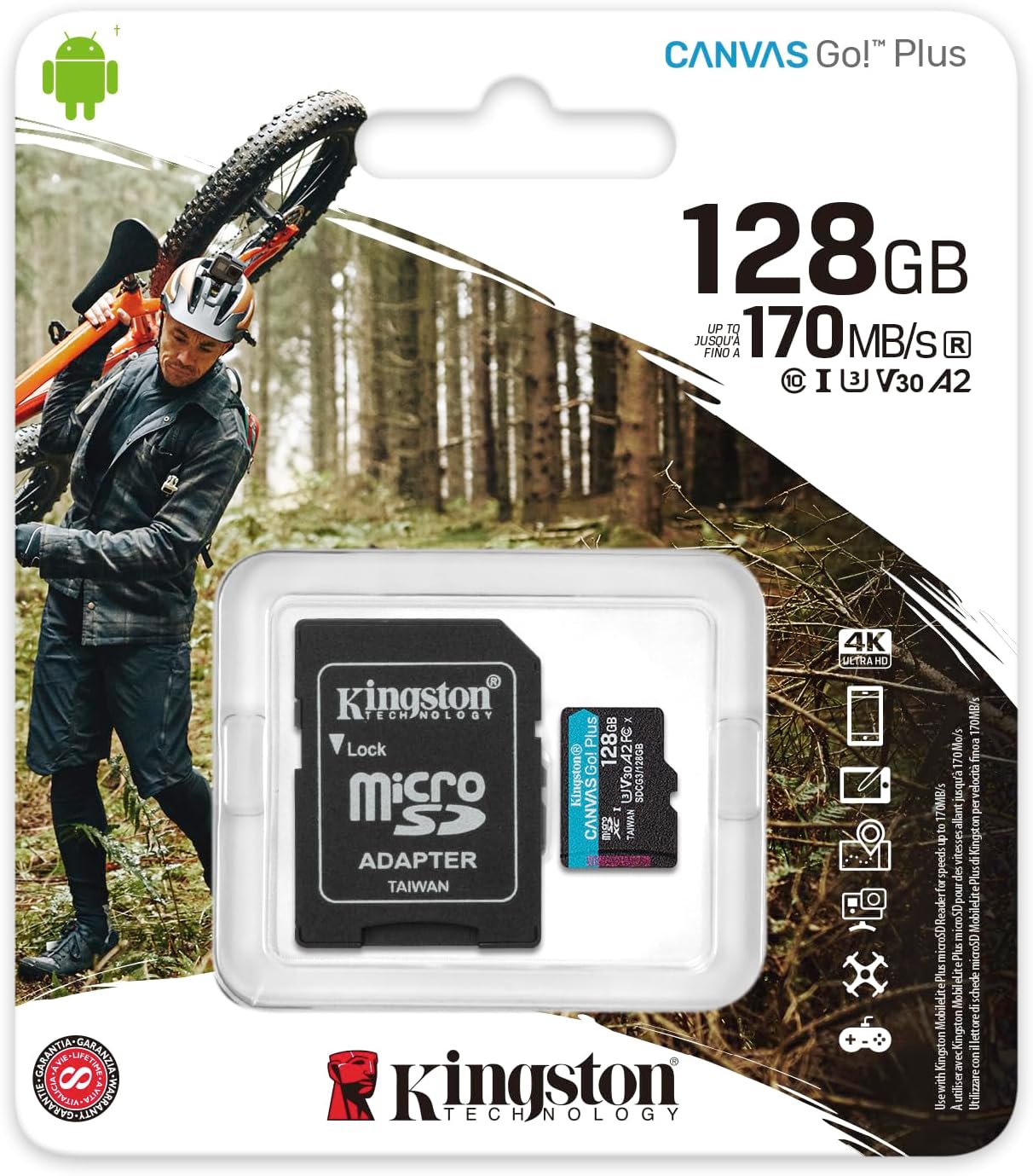 Kingston Canvas Go Plus 128GB Micro SD