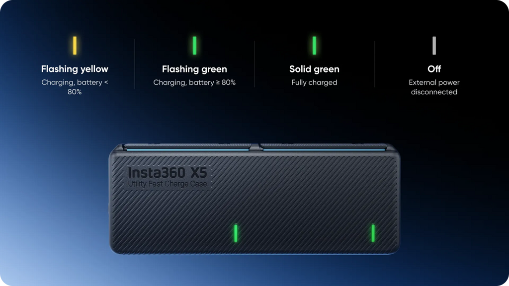 Insta360 X5 Utility Fast Charge Case