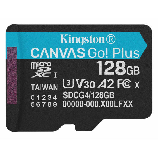Kingston Canvas Go Plus 128GB Micro SD